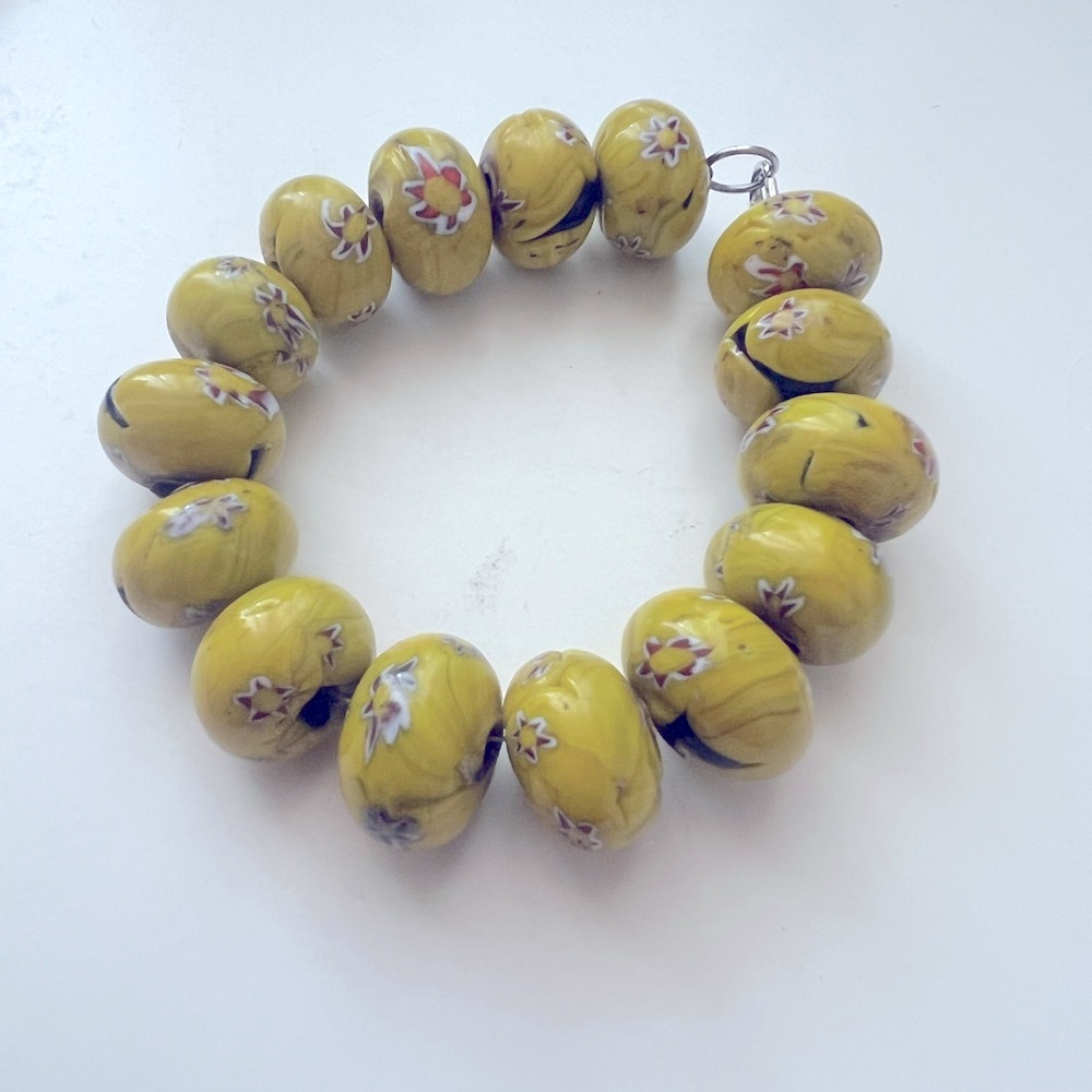 Murano glass boho style Bracelet